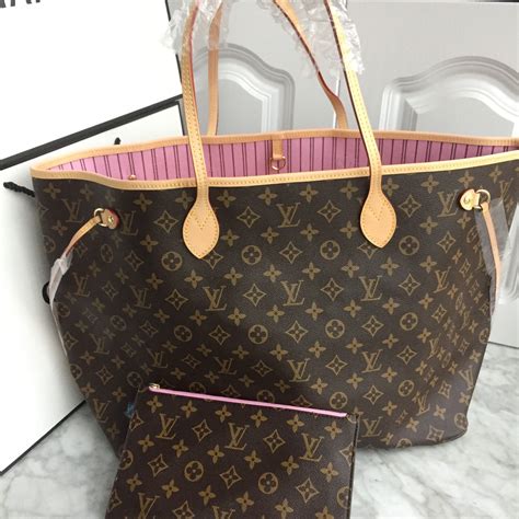 Louis Vuitton Neverfull Pink Bags & Handbags for Women.